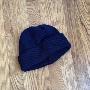 Rototo Washi/Recycled Cotton Beanie - Navy